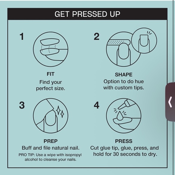 Suzi Without A Paddle | OPI On Point Instant Press-On Mani - Light Blue - Picture 4 of 6